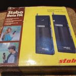 Retro walkie takies Stabo beta fm CB rádió újszerű dobozában szocreál kádár fotó