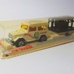 Majorette 328 Safari Toyota Land Cruiser + utánfutó oroszlánnal [bontatlan] fotó