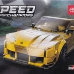 76901 Lego Speed Champions Toyota GR Supra Sportautó új, bontatlan! fotó