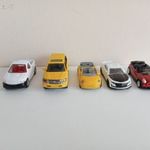 SIKU Toyota, Chevrolet, Volkswagen, Welly Mini kisautó csomag fotó