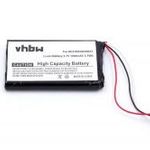 VHBW GPS csere akkumulátor Garmin KE37BE49D0DX3 készülékhez - 1000 mAh, 3, 7 V fotó