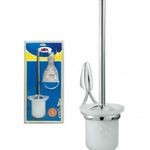 Artex WC kefe tartóval fali inox Glaciar 90269 fotó