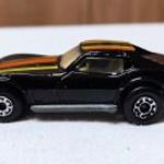 Matchbox---Chevrolet Corvette---FEKETE---FESTETLEN alj fotó