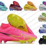 Új NIKE MERCURIAL SUPERFLY 9 ELITE FG Gyerek Női Cipő Focicipő Stoplis Football 35-45 INGYEN POSTA fotó