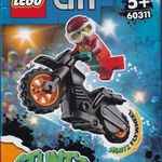 60310 Lego City Stuntz Chicken kaszkadőr motorkerékpár új, bontatlan! fotó