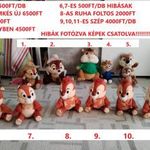 Alvin és a mókusok csipet csapat chip and dale plüss figura fotó