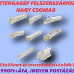 ESZTERGAGÉP FELSZERSZÁMOZÓ NAGY CSOMAG (8db TEKNIK SZERSZÁMTEST+6x5db lapka)-INGYEN POSTA fotó