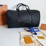 Louis Vuitton utazótáska, tornatáska, hétvégi táska, bőr fotó