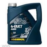 MANNOL 4-TAKT AGRO 4L MOTOROLAJ SAE 30 fotó