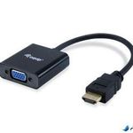 Adapter, HDMI-VGA átalakító, EQUIP fotó