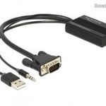 DeLock VGA to HDMI Adapter with Audio 62597 fotó