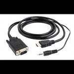 Gembird Cablexpert HDMI --> VGA adapter single port + audio, 3m (A-HDMI-VGA-03-10) (A-HDMI-VGA-03... fotó