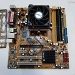 ASUS M2N-MX alaplap + AMD Athlon processzor + 2GB RAM, MŰKÖDŐKÉPES! fotó