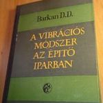 Barkan D.D. A vibrációs módszer az építőiparban 1964 1200PLD fotó