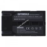 Helyettesítő EXTENSILO akku Samsung típus SB-LSM160 1600mAh fotó