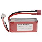 Helyettesítő modell / RC Akku 11.1V, Li-Polymer, 1100mAh, T csatlakozó fotó