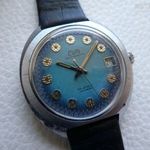 Szép elegáns ritka dátumos EUFA Automatic a 70-es évekből! PUW cal.1561! fotó