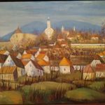 Horváth János ( Pécsváradi Táj ) 70x80 olaj-vászon fotó