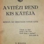 1934 A Vitézi Rend Kis Kátéja fotó