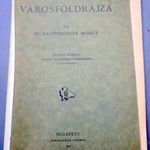 Budapest városföldrajza - Antik - 1942-es kiadás fotó