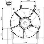 VÍZHŰTŐ VENTILÁTOR KOMPLETT, UTÁNGYÁRTOTT ÚJ | Honda fotó