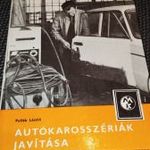 LADA, TRABANT, POLSKI, WARTBURG STB VETERÁN..GÉPJÁRMŰVEK FÉNYEZÉSE-AUTÓKAROSZÉRIÁK JAVÍTÁSA 2 KÖNYV!! fotó