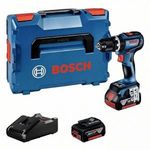 Bosch Professional GSB 18V-90 C -Akkus ütvefúró-csavarozó 2. akkuval, Töltővel, Hordtáskával fotó