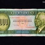 1993 BARTÓK 1000 FORINT BANKJEGY fotó