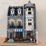 Lepin Creator 10185 Green Grocer 2352db Moduláris Ház + grátisz lego mágnes ÚJ BP Azonnal! fotó