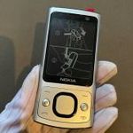 Nokia 6700 Slide - kártyafüggetlen - ezüst fotó