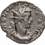 Gallienus antoninian VICTORIA GERMANICA (Ag) 3, 36g RIC: 180 Ritka hátlap! Szép portré! –EF fotó