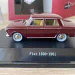 FIAT 1500-1961 autómodell, 1/43 méret, STARLINE, hibátlan, plexi dobozban, RITKASÁG! fotó