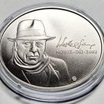 2022. 2000 Forint Kertész Imre óvális emlékérme BU AE285 fotó