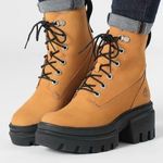 Új TIMBERLAND női bőr platform bakancs - 39.5 - 3db nincs posta ! fotó