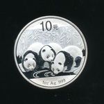 Kína 1 oz ezüst 2013, Panda fotó