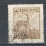 1954. Dél - Korea - Szarvasok, önálló érték, és őzek sor (14 E !!!) fotó