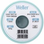 Weller WSW SAC M1 Forrasztóón, ólommentes Tekercs Sn3, 0Ag0, 5Cu 500 g 1 mm fotó