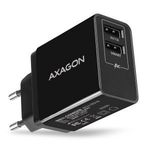 Axagon ACU-DS16 2.2A + 1A hálózati töltő fekete (ACU-DS16) fotó