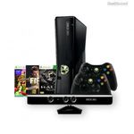 Csomagok - Xbox 360 Slim 250Gb 2db Joy Kinect 3db játék fotó