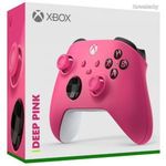 Microsoft Xbox Series X/S Wireless/Bluetooth Gamepad Deep Pink QAU-00083 fotó