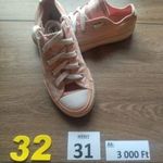 (32.) Converse rózsaszínű gyerek tornacipő 31-es. Használt fotó