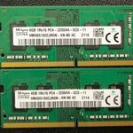 SK Hynix 8Gb (2x4Gb Modul) DDR4 3200MHz Sodimm Notebook Memória Modul (HMA851S6CJR6N-XN) fotó