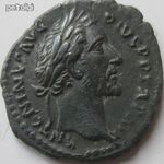 Római Birodalom. Antoninus Pius /Augustus/ dénár /138-161/ fotó