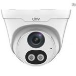 Uniview Easystar 2MP Colorhunter turret dómkamera, 4mm fix objektívvel, mikrofonnal és hangszóróv... fotó