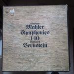 MAHLER : Symphonies 1-10. Bernstein 15 LP BOX CBS fotó