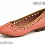 SZÉP Clarks Artisan Henderson Hot Coral bőr balerina cipő 36, 5-es fotó