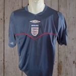 ANGOL UMBRO VINTAGE FUTBALL MEZ L 3DB INGYEN POSTA fotó