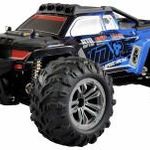 Amewi Daphoenodon Kék Brushed 1: 12 RC modellautó Elektro Monstertruck 4WD RtR 2, 4 GHz Akkuval és ... fotó