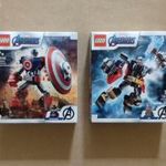 Bontatlan LEGO Super Heroes Marvel 76168 AMERIKA KAPITÁNY + 76169 THOR fotó