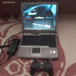 Dell Latitude D610 laptop, közel 10.000 retró játékkal, új gamepaddal! Posta, Foxpost OK! fotó